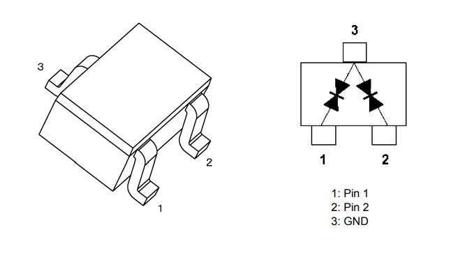 Toshiba DF Automotive ESD Protection Diodes